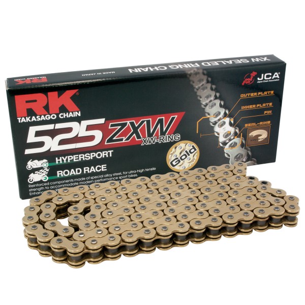 RK RK GB525ZXW X 120 CHAIN GOLD [XW]